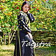 Black Dress exclusive boho style Vita Kin Vyshyvanka, Dresses, Sevastopol,  Фото №1