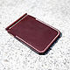 Horween chromexcel Tan Leather moneyclip wallet, Clamps, Moscow,  Фото №1