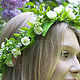 Wreath ' White roses'. Headband. Novozhilova Hats. My Livemaster. Фото №6