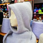 Аксессуары handmade. Livemaster - original item Bonnets: knitted angora. Handmade.