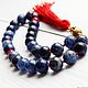 Rosary of the Golden Buddha of sodalite. Rosary. The star of Siberia. Online shopping on My Livemaster.  Фото №2