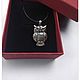 Кулон "Сова литая" из серебра 925 пробы. Подвеска. GIVALITA JEWELRY (TRUE SILVER). Ярмарка Мастеров.  Фото №5