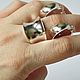 Серьги и кольцо из серебра глянцевые вогнутые. Комплекты украшений. Newstylejewelry. Ярмарка Мастеров.  Фото №9