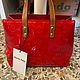 Винтаж: Сумка Louis Vuitton Reade в красном цвете Vernis. Сделано во Франции. Сумки винтажные. Chic bags. Ярмарка Мастеров.  Фото №5