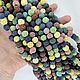 ЛАВА микс Нить 39см Шар фактурный 10мм, Бусины, Москва,  Фото №1