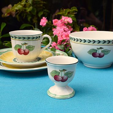 Винтаж ручной работы. Ярмарка Мастеров - ручная работа Винтаж: Villeroy&Boch, серия French Garden.Подставка под яйцо.. Handmade.