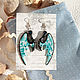 Order  dragon wings Feathery clouds – author's work. MathomsCrafts (vsyakovina). Livemaster. . Earrings Фото №3