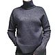  Свитер женский из шерсти мериноса . Свитеры. Ольга (olga-knitted-clothes). Интернет-магазин Ярмарка Мастеров.  Фото №2