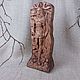 Wooden statuette of Loki, the Norse God. Figurines. DubrovichArt. My Livemaster. Фото №5