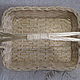 Order Rectangular basket with a high handle wicker. Elena Shitova - basket weaving. Livemaster. . Basket Фото №3
