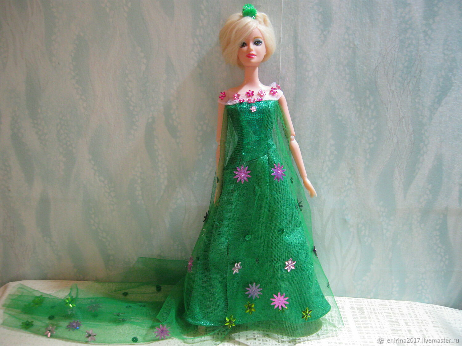  Платье Эльзы из м/ф Холодное сердце, Одежда для кукол, Миасс,  Фото №1