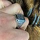 Vegvisir ring with the tree of life. Signet Ring. h-a-n--t-e-r. Online shopping on My Livemaster.  Фото №2