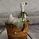 interior doll: Goose in a basket. Interior doll. Galina Skorobogatova. Online shopping on My Livemaster.  Фото №2