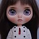 Кукла Блайз (Blythe Doll) custom, ooak doll, с коричневыми волосами. Шарнирная кукла. Blythe Dolls by Elena Khromova. Ярмарка Мастеров.  Фото №5