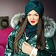 Заказать КОМПЛЕКТЫ чалма и снуд зима. SOFIE ACCESSORIES. Ярмарка Мастеров. . Чалмы Фото №3