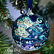Glass Christmas Ornament "Snow Queen". Christmas decorations. moiraine vitrum. My Livemaster. Фото №6