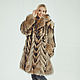 Raccoon fur coat in natural color, Fur Coats, Moscow,  Фото №1