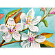 Sakura painting'Cherry Twig', Pictures, Rostov-on-Don,  Фото №1
