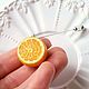 Order 'Juicy oranges' brooch-needle. Country Cottage. Livemaster. . Stick pin Фото №3