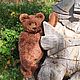  Big bear 63 cm. Teddy Bears. tamedteddibears (tamedteddybears). My Livemaster. Фото №5