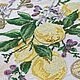  A picture embroidered with a cross Lemons from the Botany series. Pictures. Matania. Online shopping on My Livemaster.  Фото №2