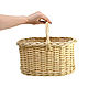Wicker picnic basket small. basket of vines. Art.50003. Basket. SiberianBirchBark (lukoshko70). My Livemaster. Фото №6