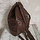 Рюкзак женский кожаный. Рюкзаки. Black Buffalo (handmade-bag) (handmade-bag). Ярмарка Мастеров.  Фото №5