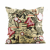 Для дома и интерьера handmade. Livemaster - original item Decorative pillowcase 