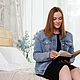 Джинсовка аниме принцесса. Ручная роспись. Куртки. Анна Карамель. Ручная роспись одежды. Ярмарка Мастеров.  Фото №4