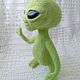 Alien doll Needle Felting. Felted Toy. macrobiser. My Livemaster. Фото №6