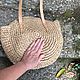 Stylish wicker bag, large summer bag made of straw, fashion bags, Beach bag, Voronezh,  Фото №1