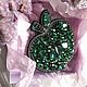 Брошь "Зелёное яблоко". Брошь-булавка. Дарья (ms.brooch). Интернет-магазин Ярмарка Мастеров.  Фото №2