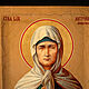Icon 'the Holy blessed Matrona of Moscow'. Icons. ikon-art. Online shopping on My Livemaster.  Фото №2