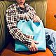 Сумка шоппер, сумка-мешок из натуральной кожи. Сумка-шоппер. BogsBags. Ярмарка Мастеров.  Фото №5