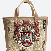 Сумки и аксессуары handmade. Livemaster - original item Tote: Women`s SERAPHIM beige bag. Handmade.