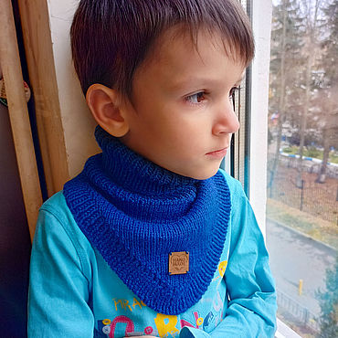 Аксессуары ручной работы. Ярмарка Мастеров - ручная работа Манишка детская. Handmade.