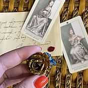 Винтаж handmade. Livemaster - original item Rose Chanel... Miniature brooch. Bakelite.. Handmade.