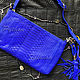 Python handbag for IRIS phone. Crossbody bag. Exotic Workshop Python Fashion. Online shopping on My Livemaster.  Фото №2