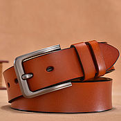 Аксессуары handmade. Livemaster - original item Men`s leather belt 