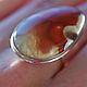 Ring with agate 'Picture of autumn', silver. Rings. EdGems jewerly. My Livemaster. Фото №5