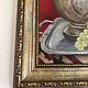Картина маслом 43*55. Натюрморт с кувшином и гранатом. Картины. Елена Лебедева. Интернет-магазин Ярмарка Мастеров.  Фото №2