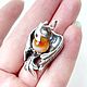 Кулон-тотем «Феникс» с сердоликом. Кулон. Aventure.Jewelry. Ярмарка Мастеров.  Фото №4