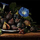  Still life with blue Petunia and figs, Pictures, St. Petersburg,  Фото №1