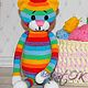 Soft toys: Rainbow animals. Stuffed Toys. KnitOK. My Livemaster. Фото №5