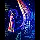 Fluorescent canvas 'Trilogy. Episode I. Spirit of FIRE'. Interior elements. Fractalika. My Livemaster. Фото №8