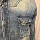 Винтаж: Armani jeans джинсовая рубашка. Рубашки винтажные. LE DOBRO | Vintage. Особенные вещи (le-dobro). Ярмарка Мастеров.  Фото №6