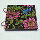Copy of Copy of Sketchbook wood cover 16x16sm "Cat in forest", Notebooks, Moscow,  Фото №1