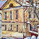  Interior painting ' Khitrovsky Lane in winter'. Pictures. Fine Art for Joy. My Livemaster. Фото №5