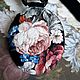  "Les Fleurs Sur le Noir". Кулон. EmbroideryART (vasilevamaria). Ярмарка Мастеров.  Фото №6