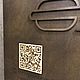 Информационная доска с логотипом, qr кодом, сайтом, WiFi. Вывески. GIFT FOR BABY (Андрей и Оля). Ярмарка Мастеров.  Фото №6